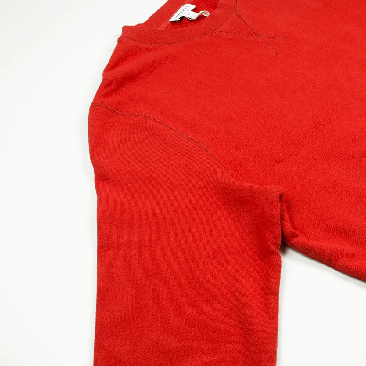 Sunspel - Loopback Sweatshirt - Persimmon Red