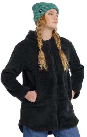 sweatshirt Burton Minxy High Loft Zip - True Black - women´s