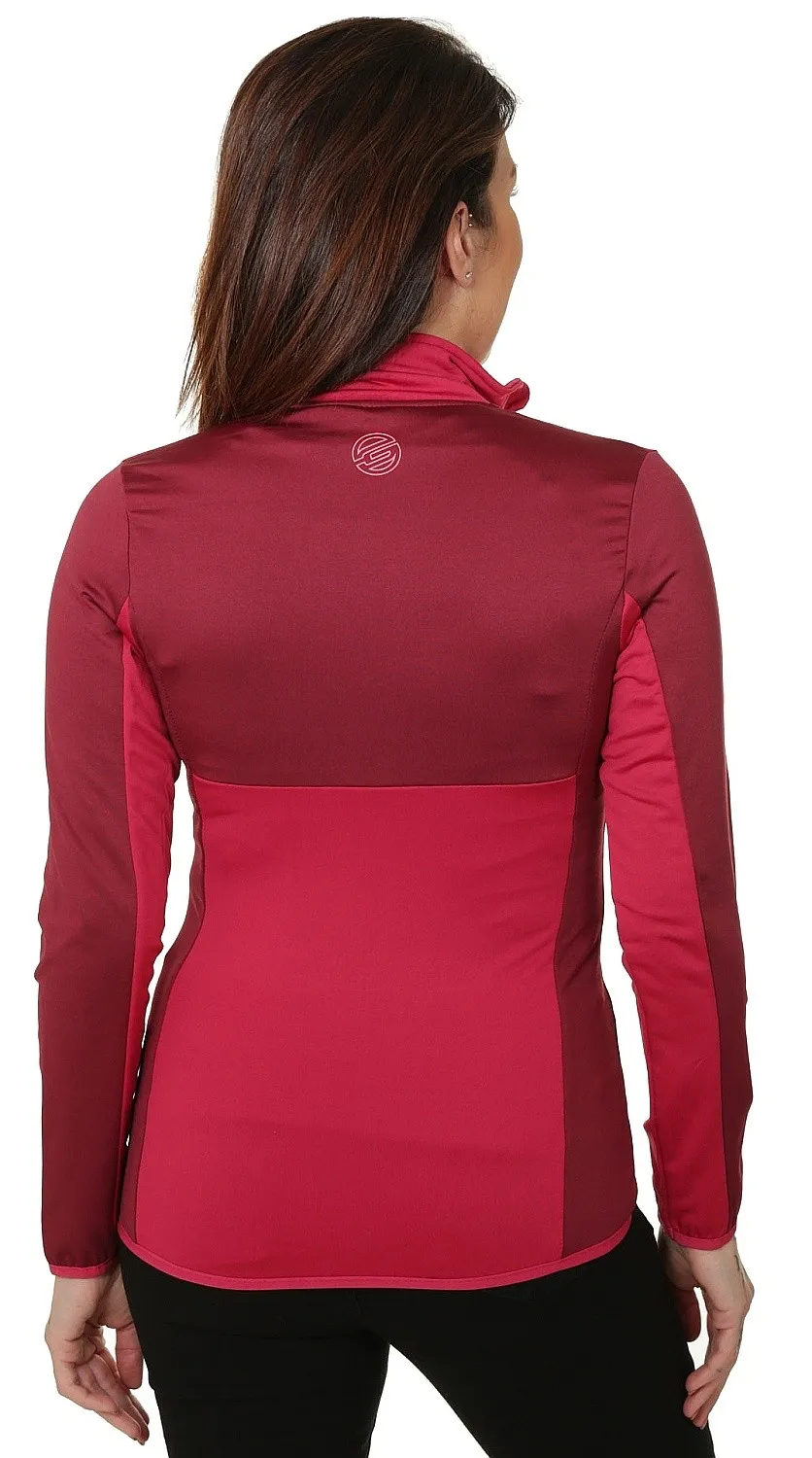 sweatshirt GTS 300312L Zip - Plum - women´s