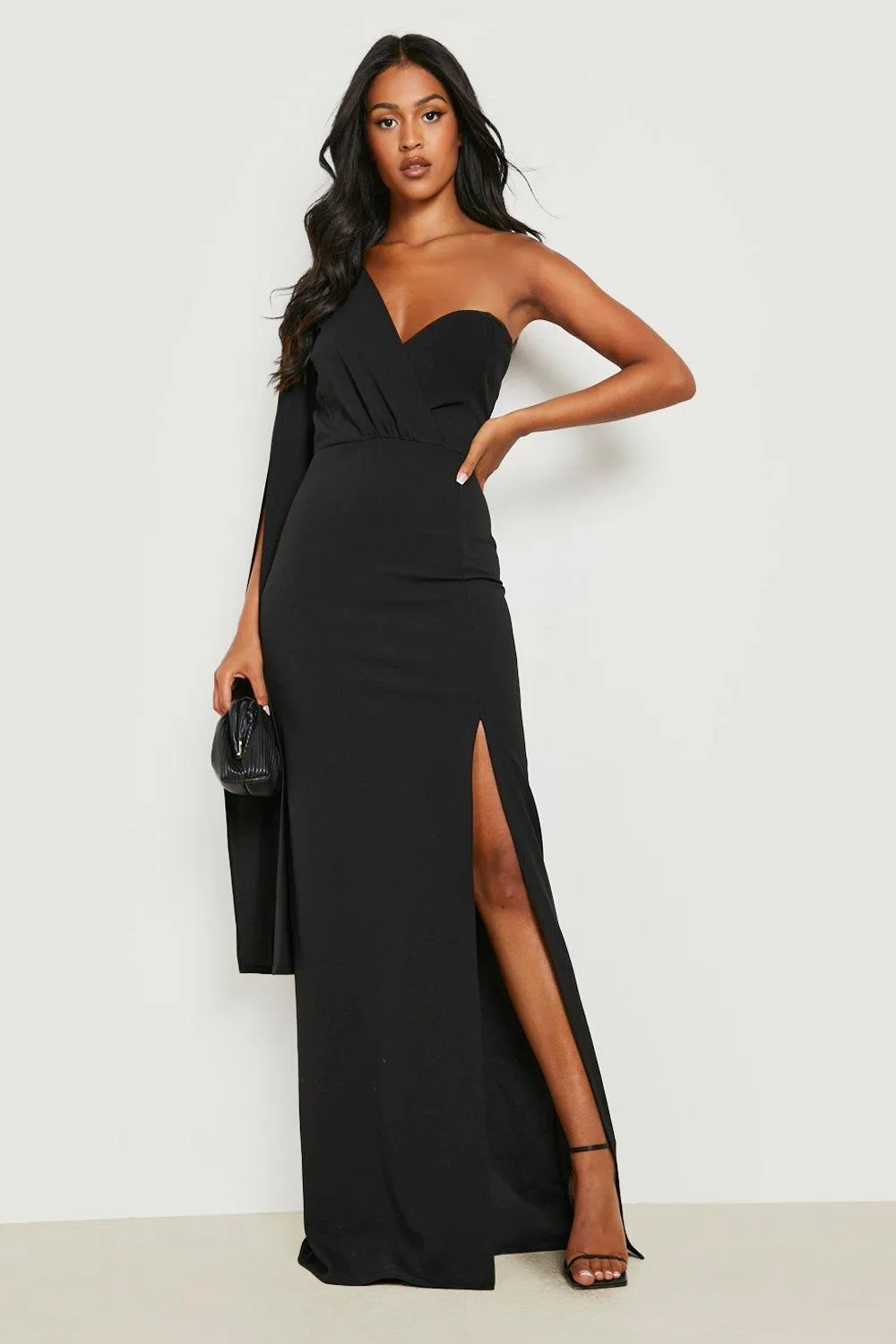 Tall Cape Detail Maxi Dress