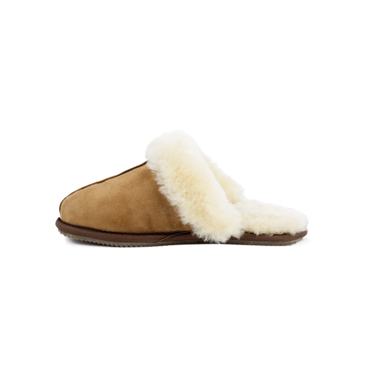 Tan Sheepskin Slippers