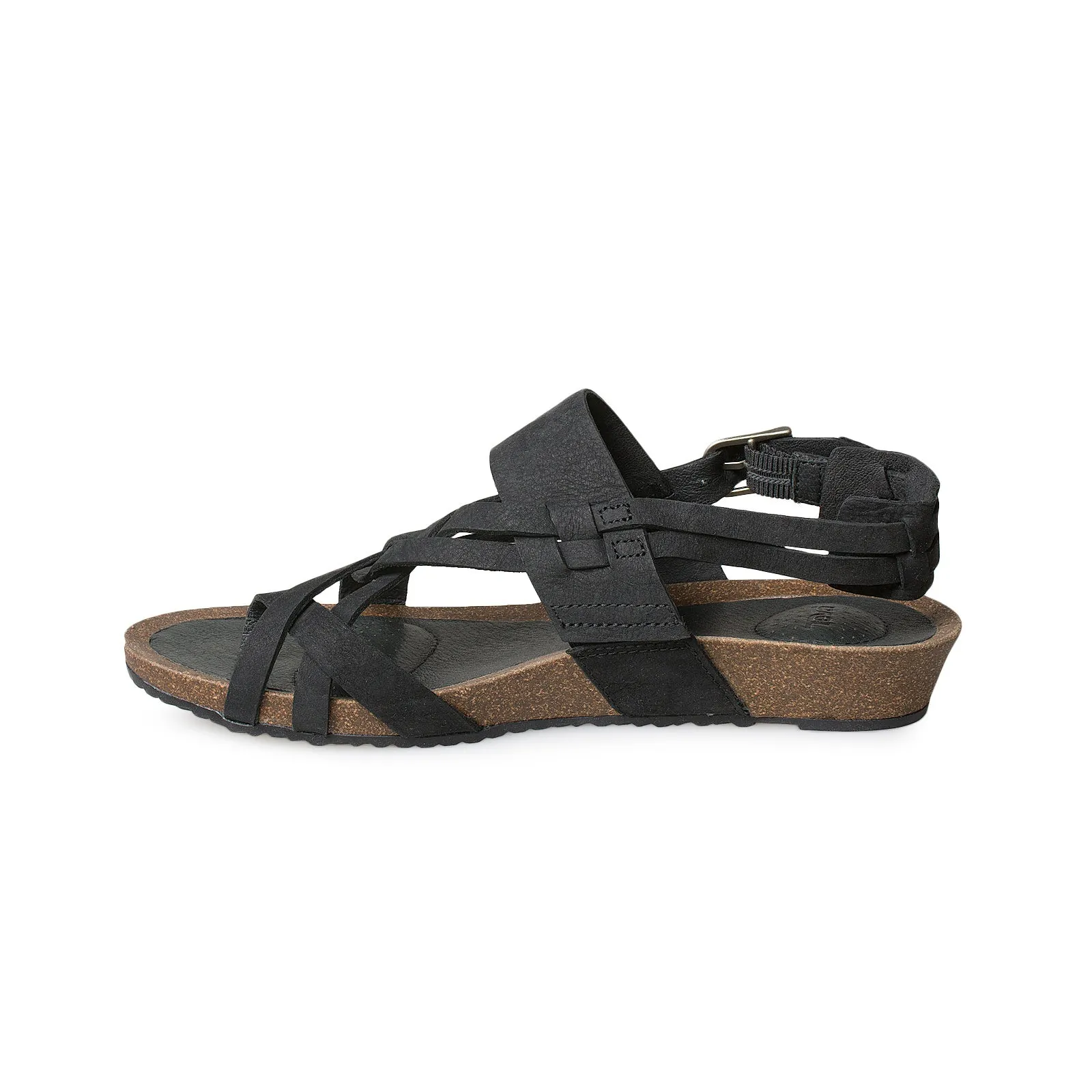 Teva Ysidro Extension Black Sandals - Women's