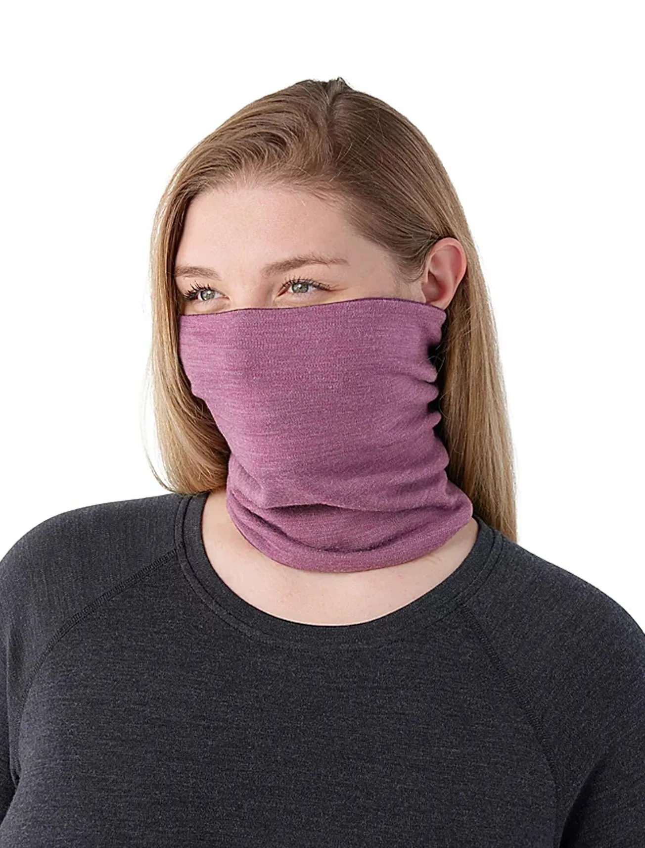 Thermal Reversible Neck Gaiter, Purple Iris