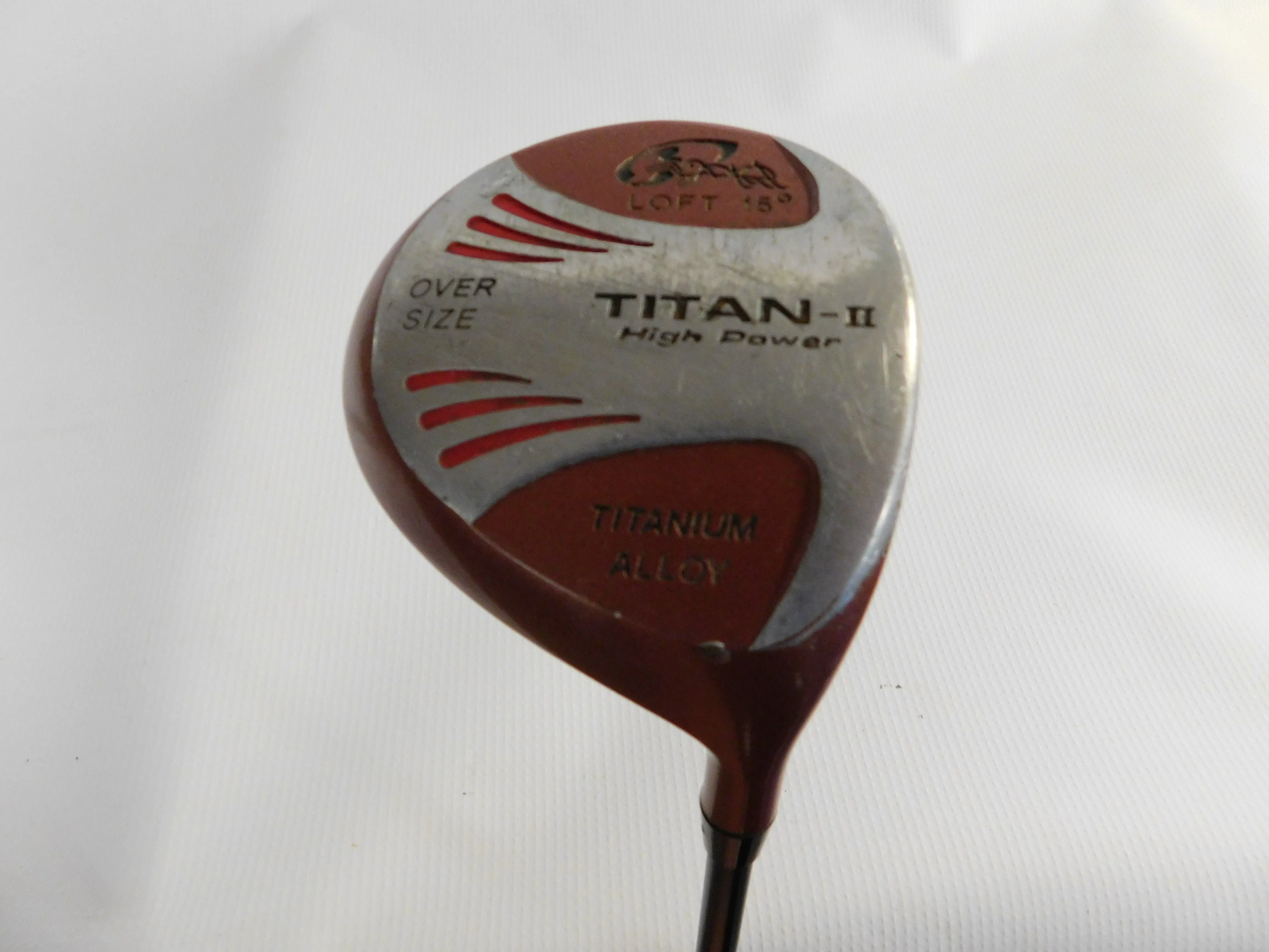 Titan II High Power 15° #3W Graphite Stiff Mens Right