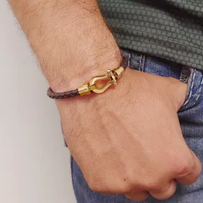 U Buckle Bracelet For Men