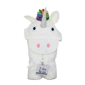 unicorn hooded towel