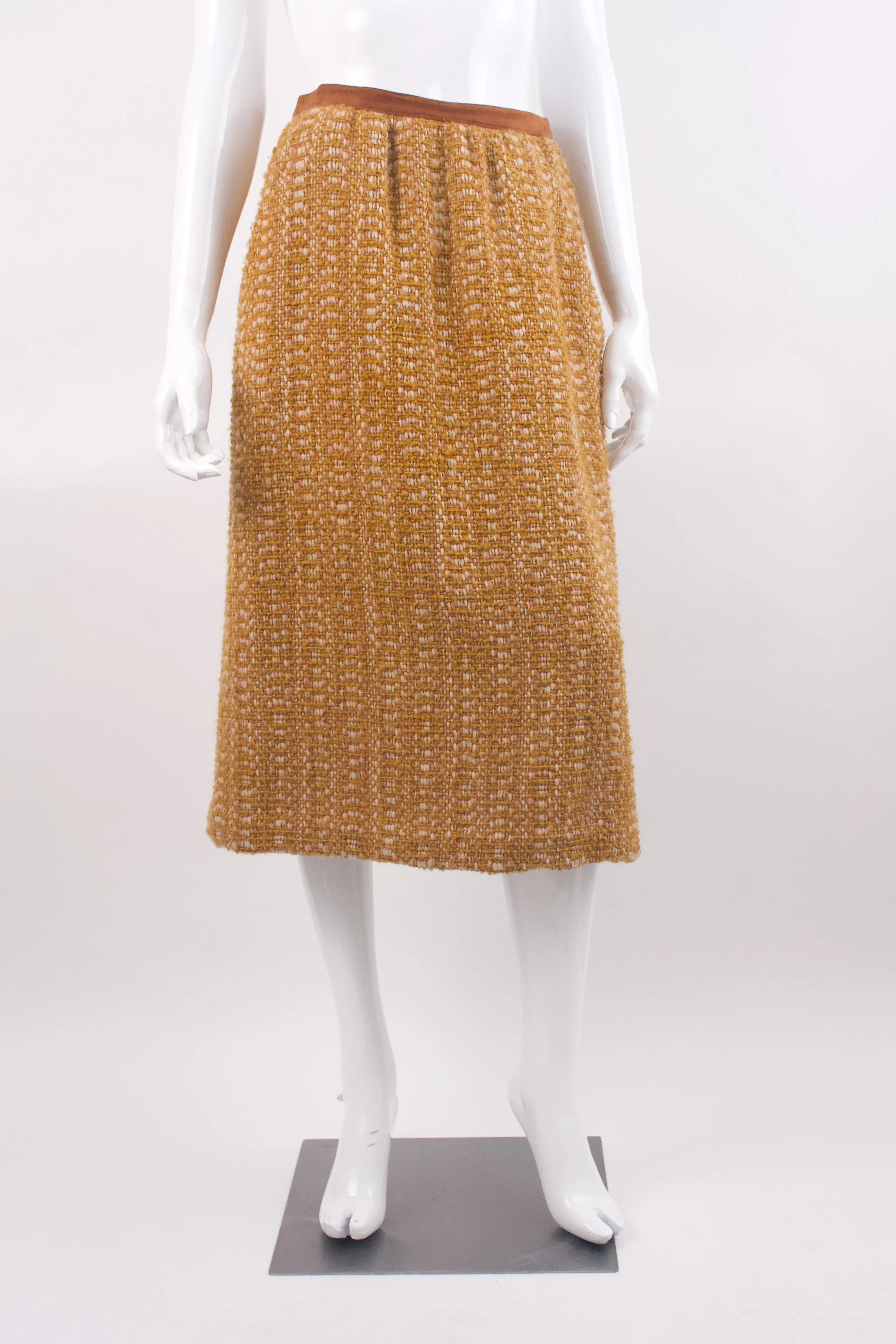 Vintage 60's BONNIE CASHIN Tweed Cape & Skirt Set