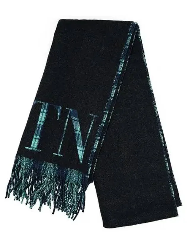 VLTN Jacquard Wool Scarf WY2ER033 CDJ B60