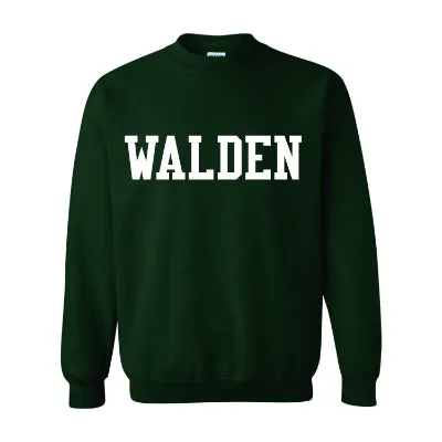 Walden Solid Crew Neck Sweatshirt