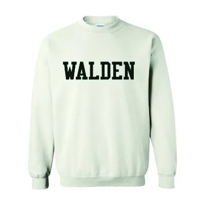 Walden Solid Crew Neck Sweatshirt