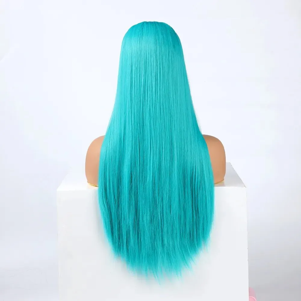 Wig Queen Wiebke (Turquoise green)