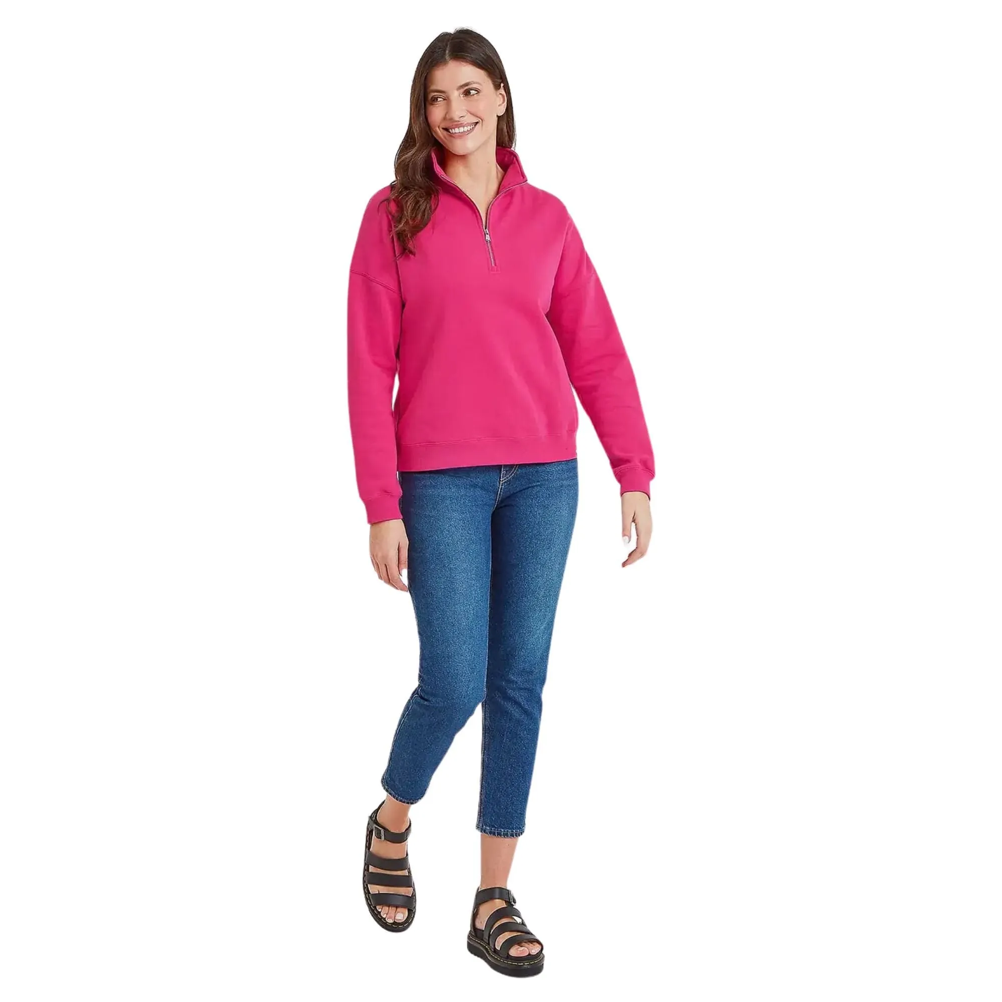 Womens Caldene Quarter Zip Sweatshirt