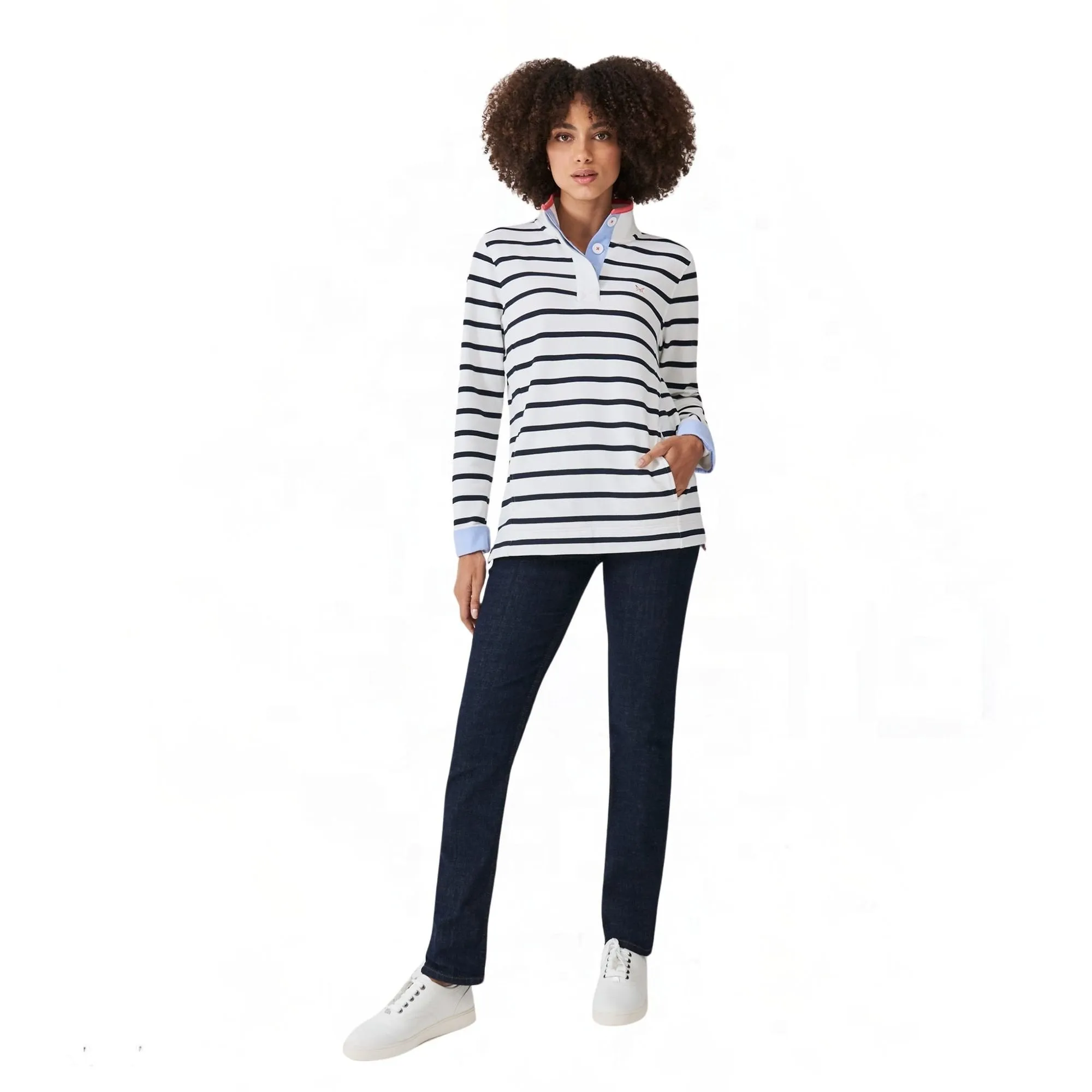 Womens Padstow Pique Sweatshirt