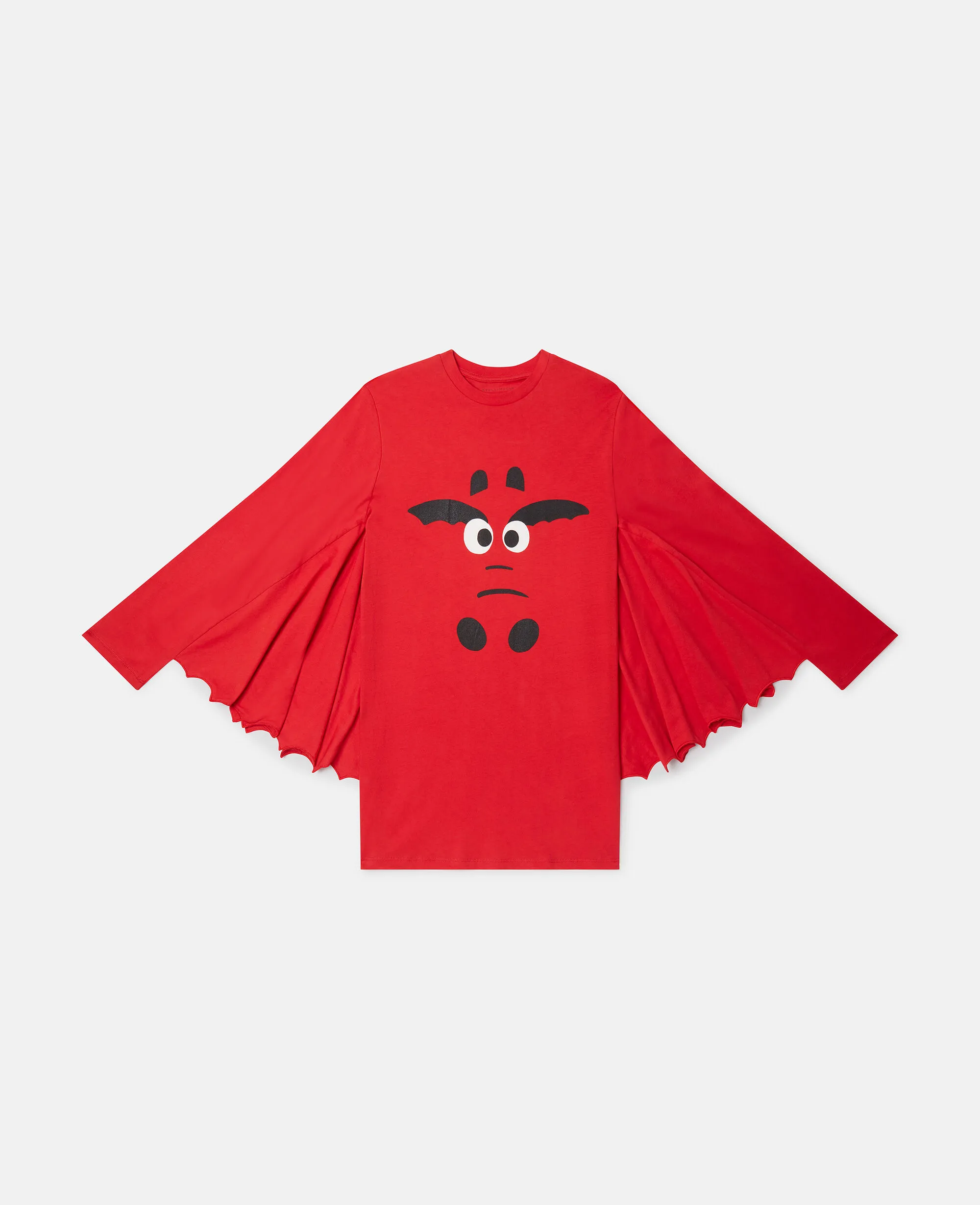 Year of the Dragon Jersey Cape Dress