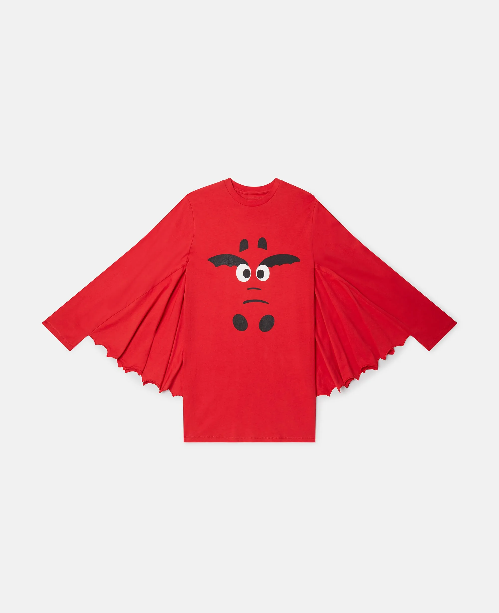 Year of the Dragon Jersey Cape Dress